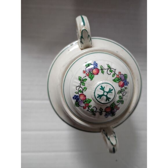 Wedgwood California Earthenware Fruit Sugar Bowl Etruria England - Picture 5 of 7